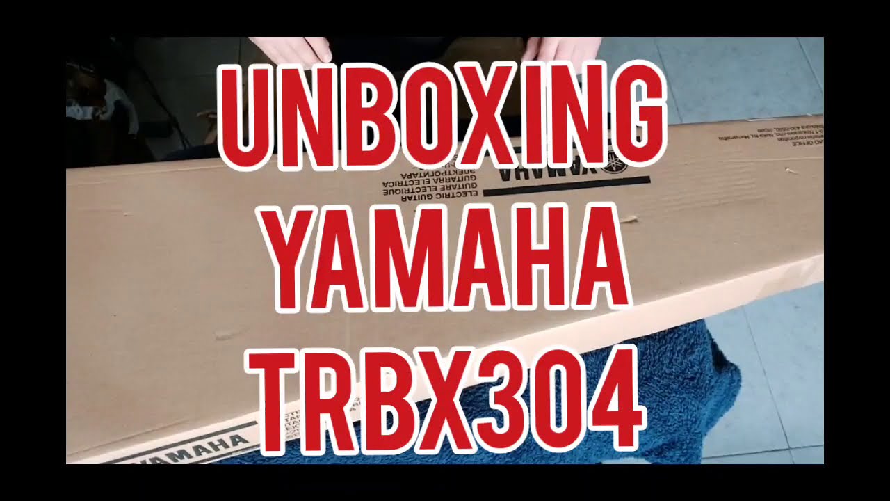 Unboxing Yamaha TRBX304