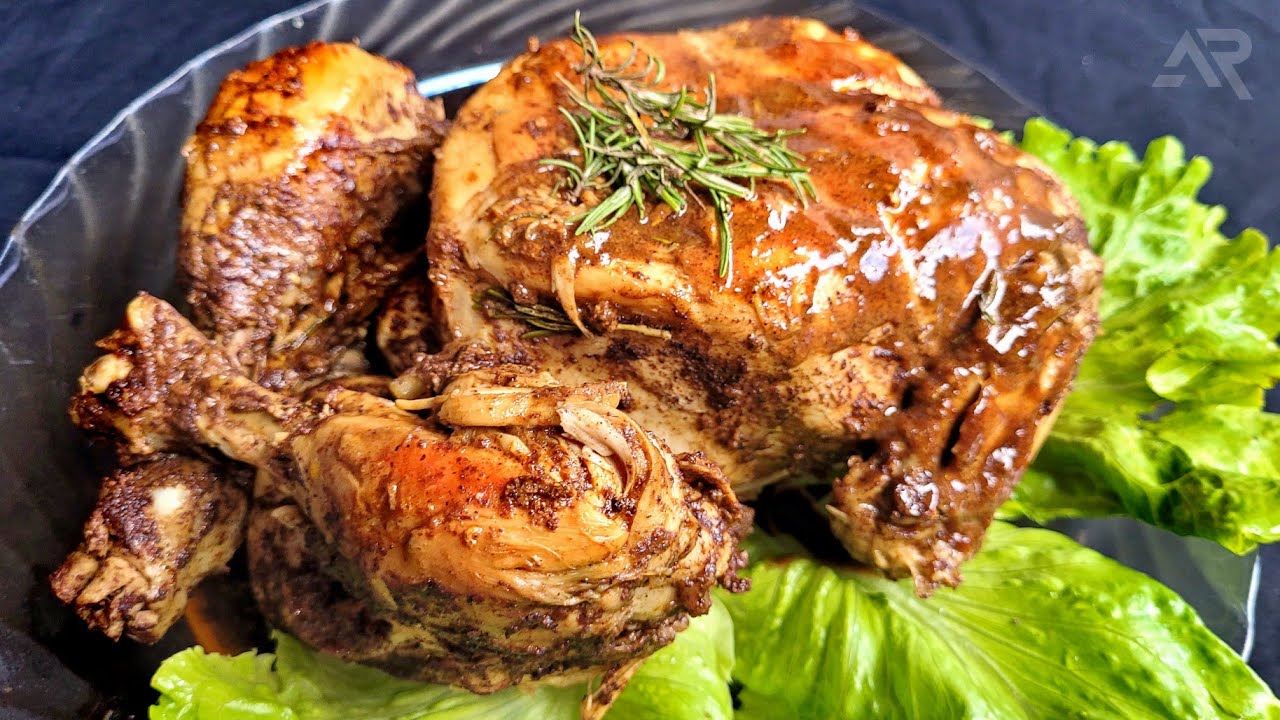 Recette Rôti Poulet Lor Gaz (en Kreol 🇲🇺) | Spécial Noël 2022 | Rostone