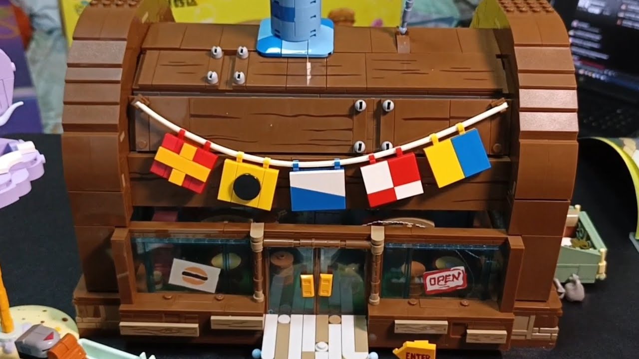 Best Krusty Krab Build Ever! | Area X Krusty Krab Building Set