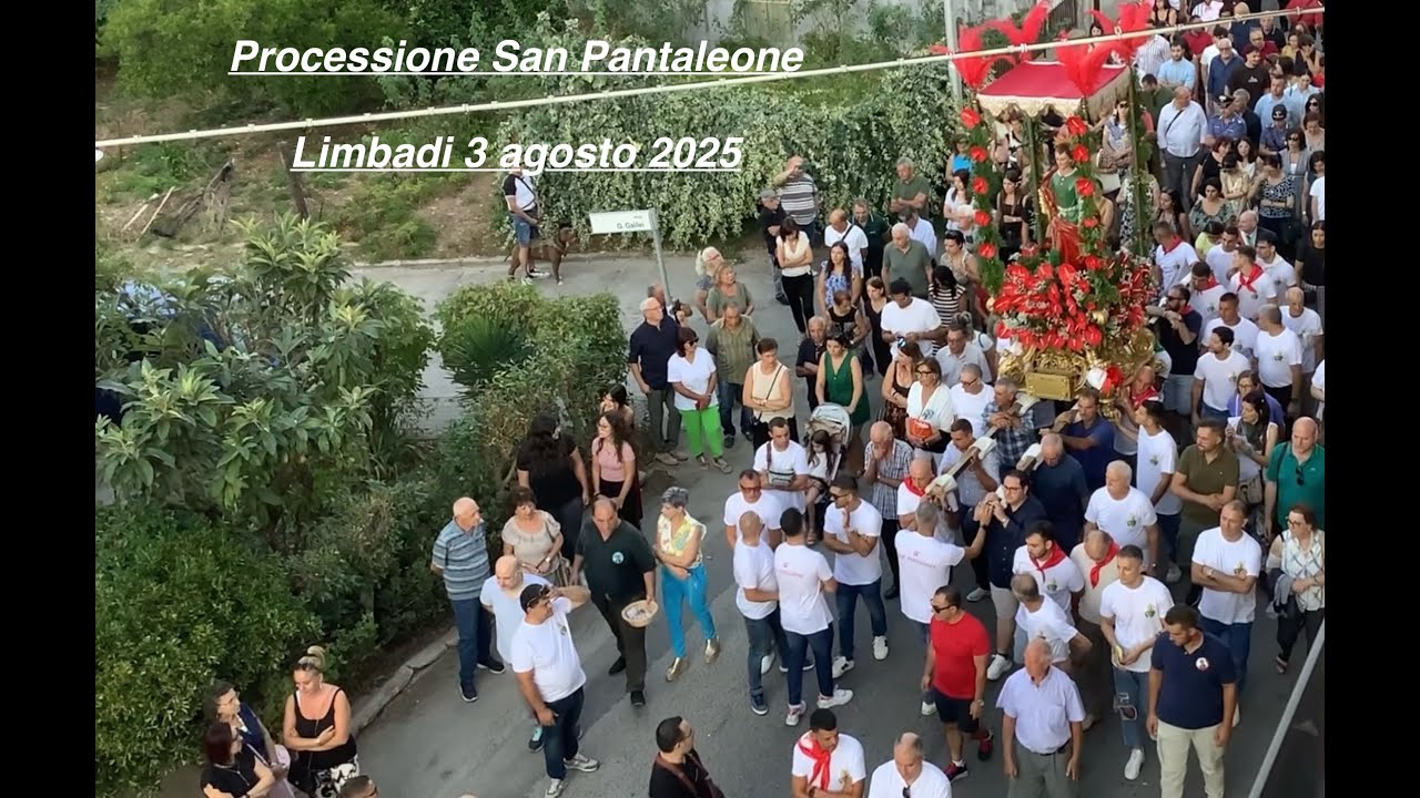 Processione San Pantaleone - Limbadi - 3.08.25