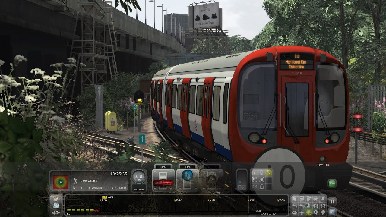 Train Simulator 2020: District Line | AI S7 trains only | Final T/OP Scenario
