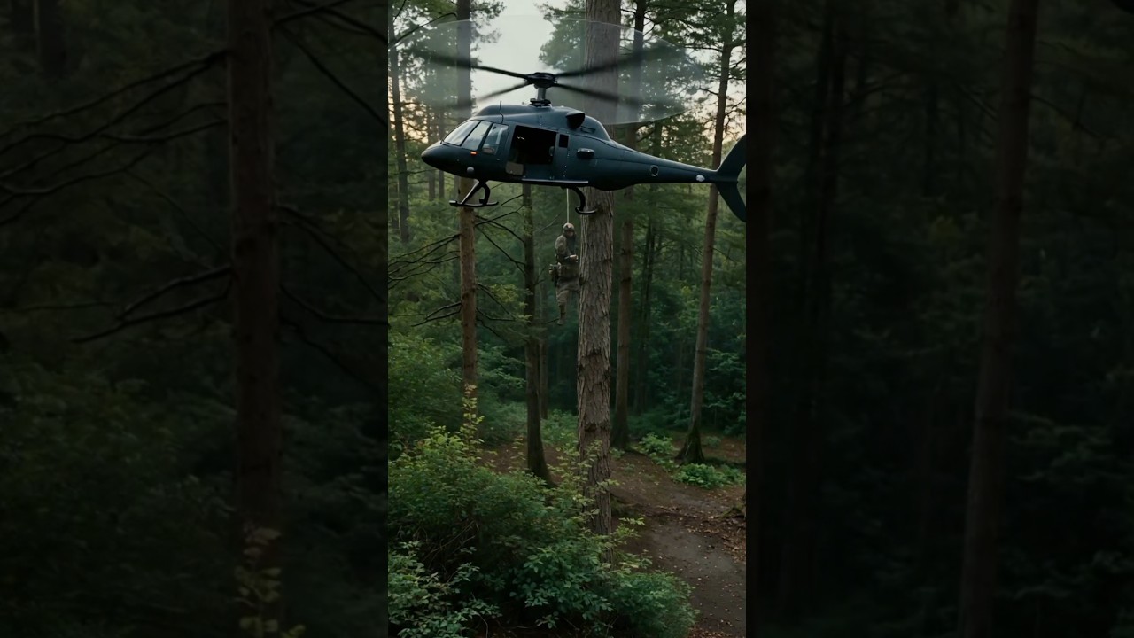 Commandos Storm the Forest in Guerrilla Assault 🔥🚁 #Shorts #army #warzone #ytshorts #youtubeshorts
