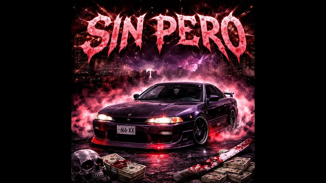 Sin Pero | Brazilian Phonk Music | Give 1 million Views  #phonkagressive #remix #cyberpunksynthwave