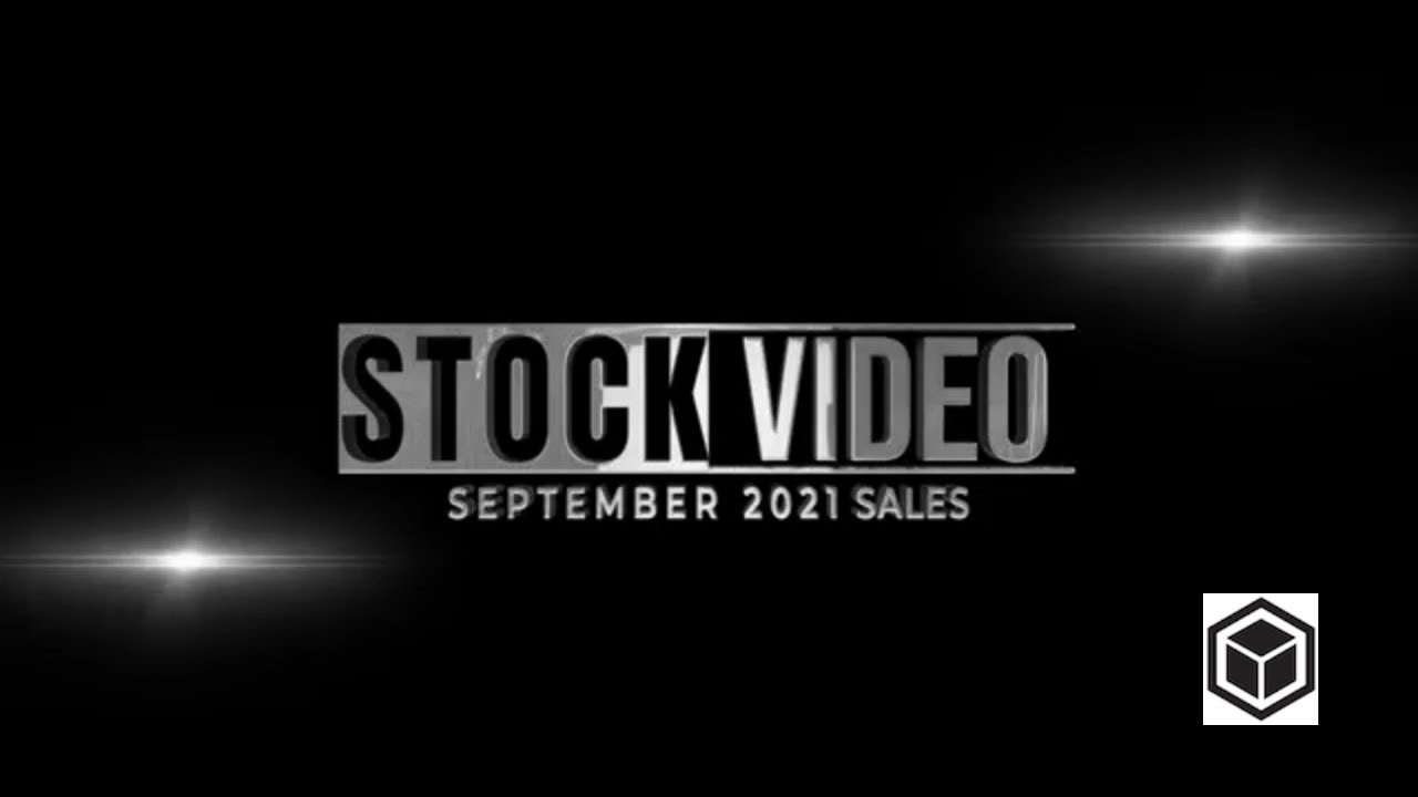 My Stock Video Sales - September 2021