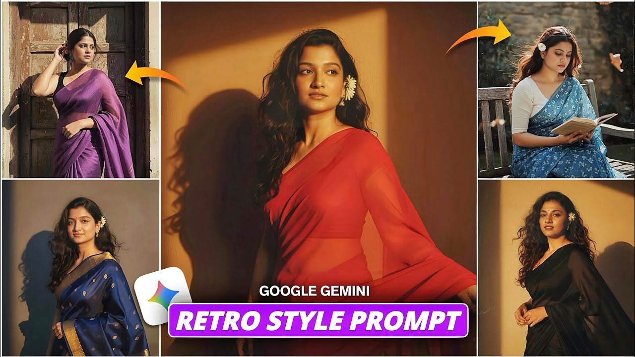 Ai Retro Style Vintage Photo Editing Prompts | Google Gemini Viral Photo Editing - Nano Banana Ai