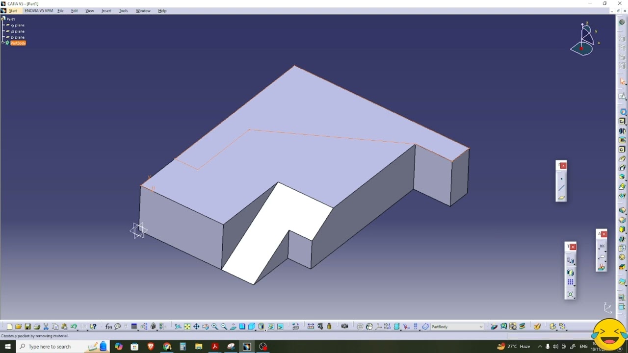 Basic Catia 3d tutorial