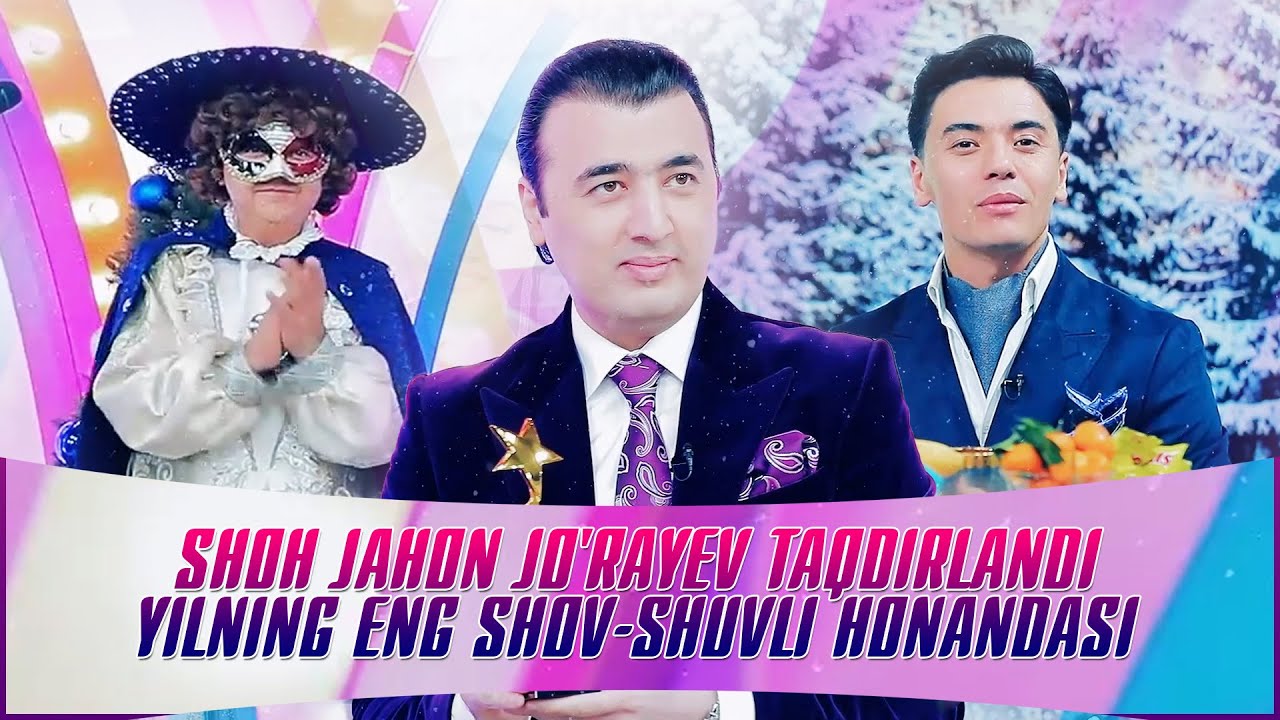 Shohjahon Jo'rayev taqdirlandi | Yilning eng shov-shuvli honandasi