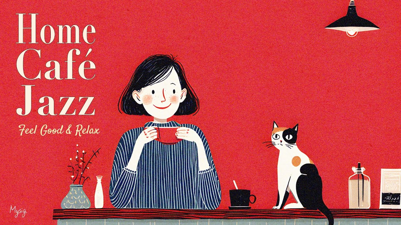 Home Café Jazz ☕ Happy & Relax｜おうちカフェでくつろぐ、やさしいジャズ時間