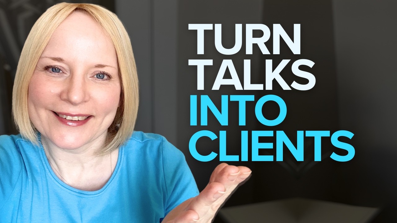 How to Get Clients From Speaking: Don’t Write the Talk Until You Do This