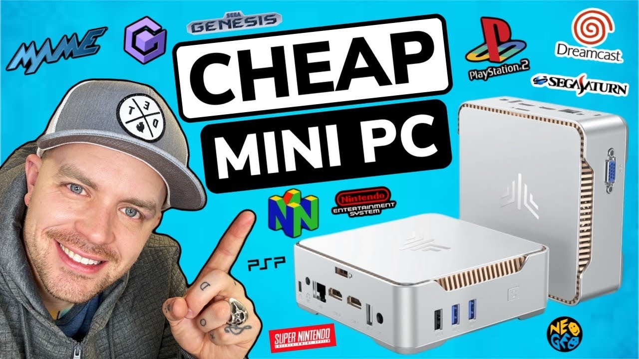Погрузитесь в мир эмуляции игр ДЕШЕВО с мини-ПК Kamrui GK3Plus