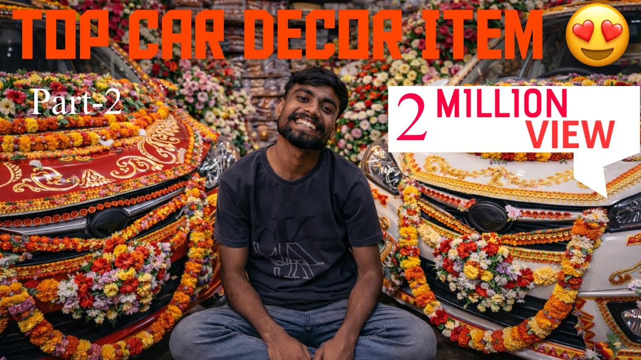 2₹/- ITNA SASTA CAR DECOR ITEM 😍🤗|INDORE RANIPURA MARKET |Part -2