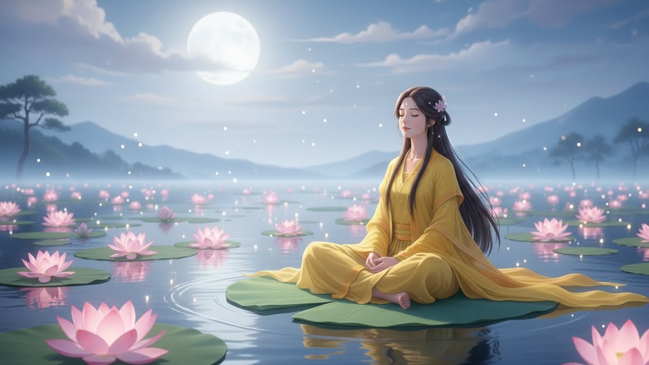 🪷 Lotus Meditation Music for Deep Relaxation, Calm Mind & Peaceful Sleep 🌙