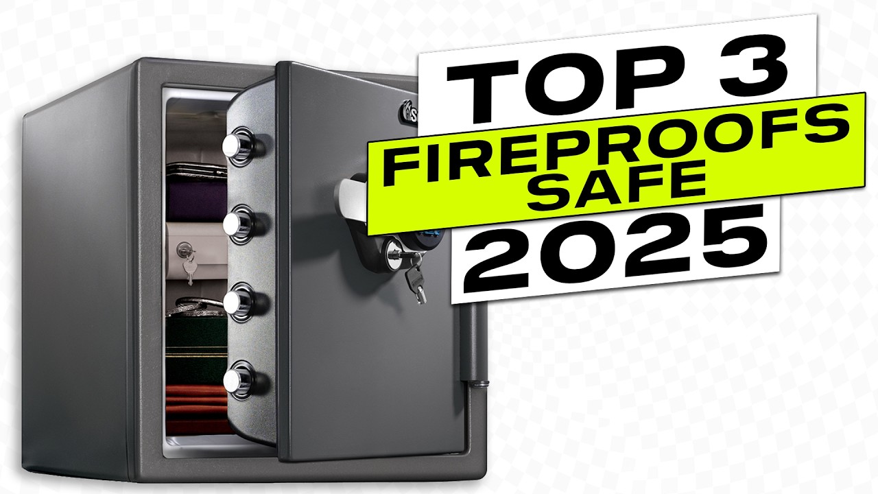 Top 3 BEST Fireproof Safe 2025