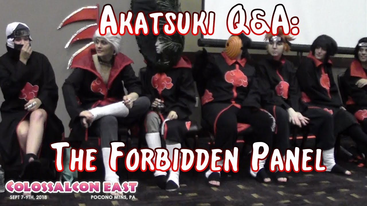Akatsuki Q&A: The Forbidden Panel (Colossalcon East 2018)