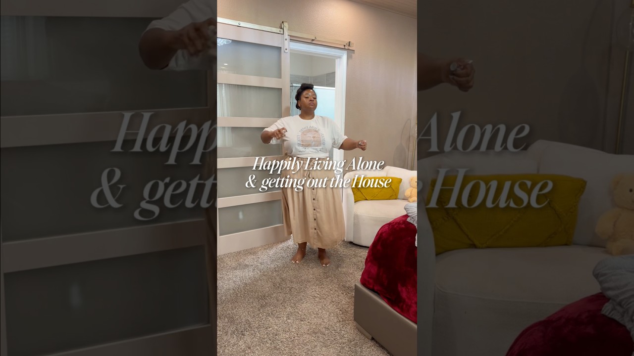 Happily Living Alone & Getting Out The House 🔗 In The Description To Shop