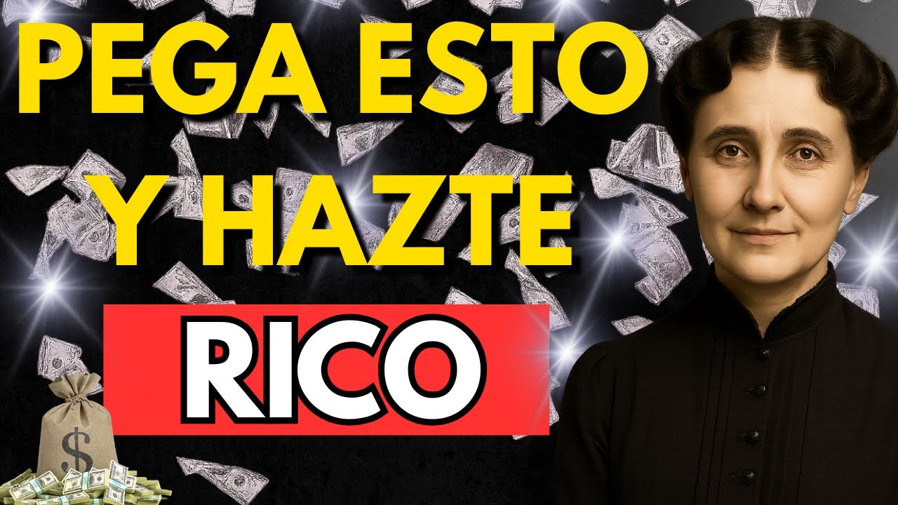 PEGA esta PALABRA en tu ESPEJO y HAZTE Rico | Florence Scovel Shinn
