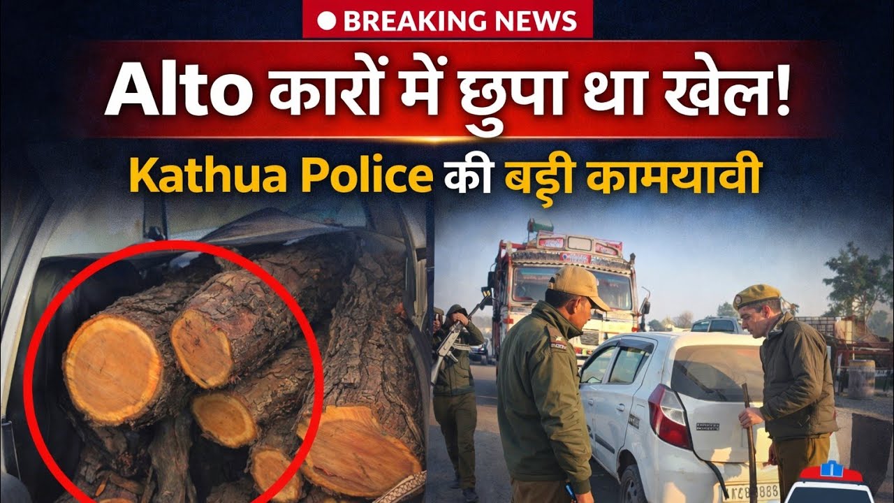 Alto कारों में छुपा था खेल!Kathua Police की बड़ी कामयाबी