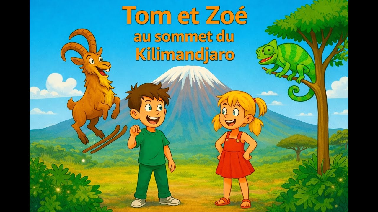 Tom & Zoé au sommet du Kilimandjaro 🏔