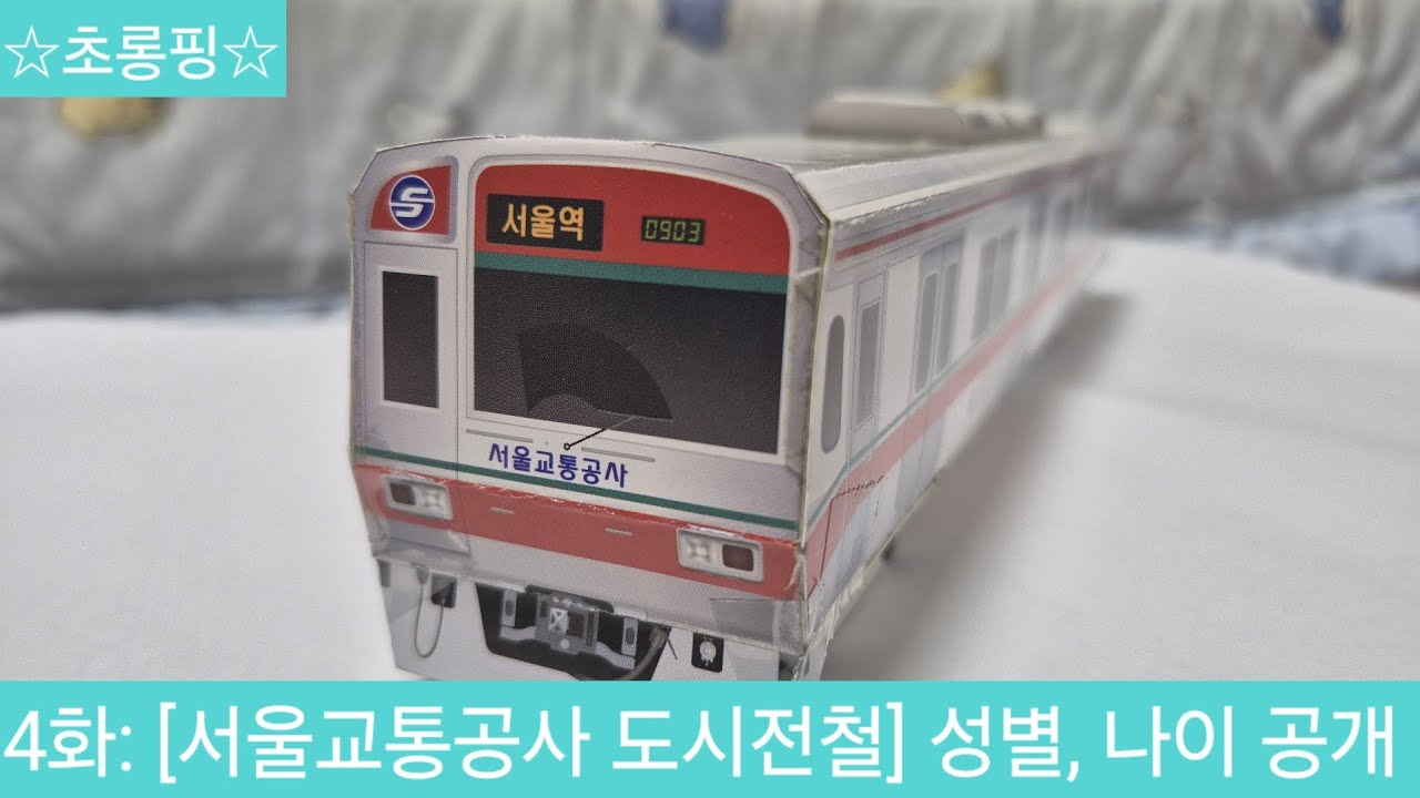4화: [서울교통공사 도시전철] 성별, 나이 공개