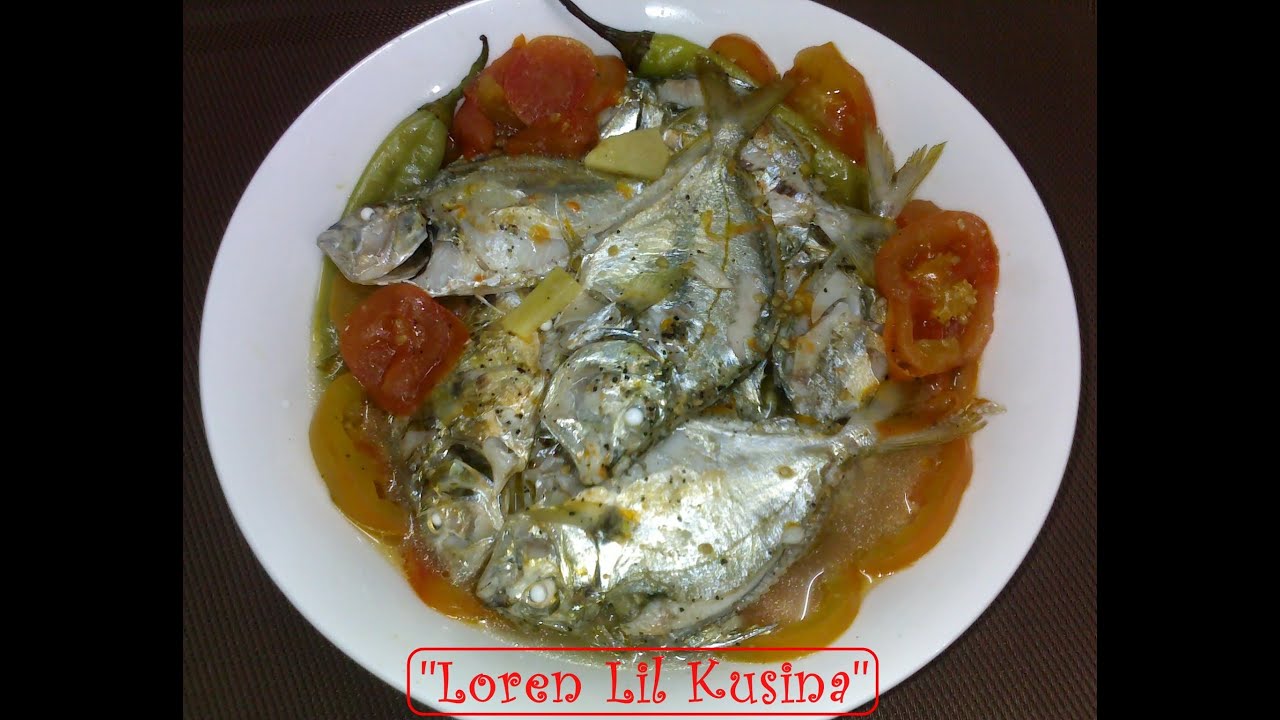 Pinangat Na Sapsap Sa Kamatis Pinoy Recipe ( pony fish )