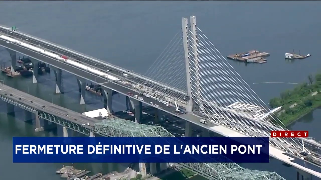 Inauguration officielle du pont Samuel-De Champlain