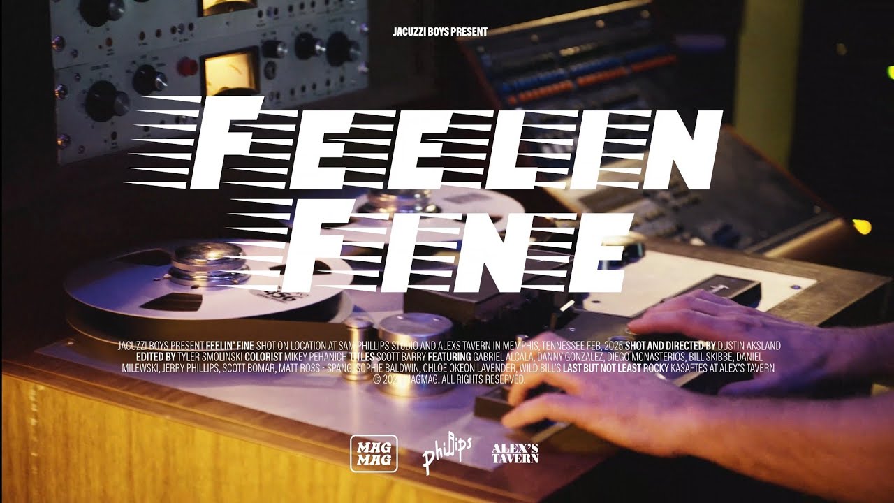 Jacuzzi Boys - Feelin' Fine (Official Video)