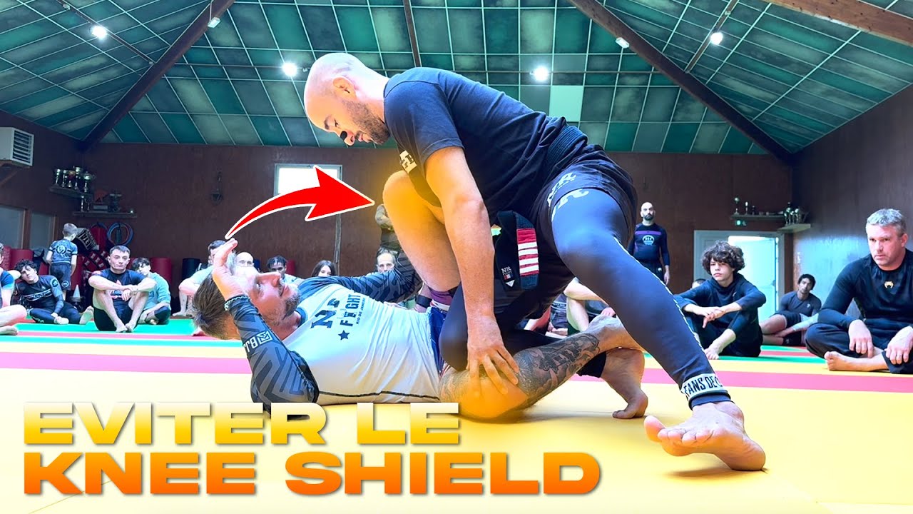 PASSAGE DE GARDE CONTRE LE KNEE SHIELD : ASTUCE APPRISE AVEC DIOGO REIS EN NOGI ✅🥇