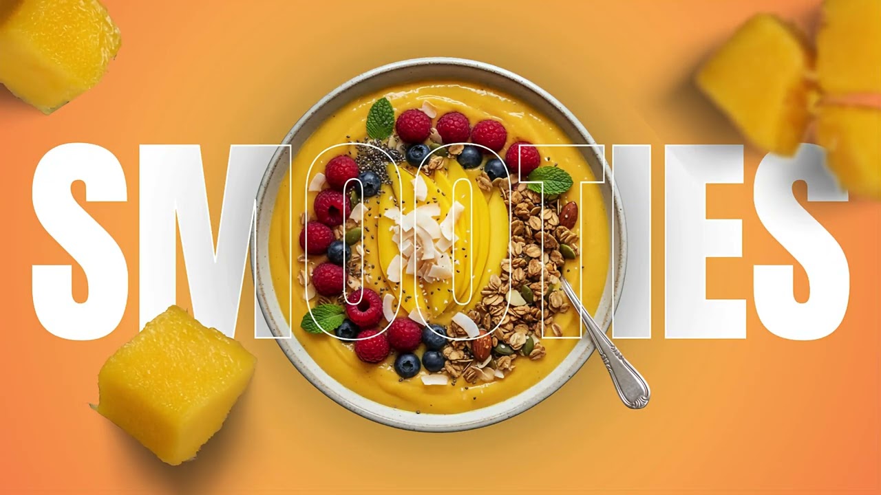 Mango Smoothie &mdash; A Tropical Visual by Product Style