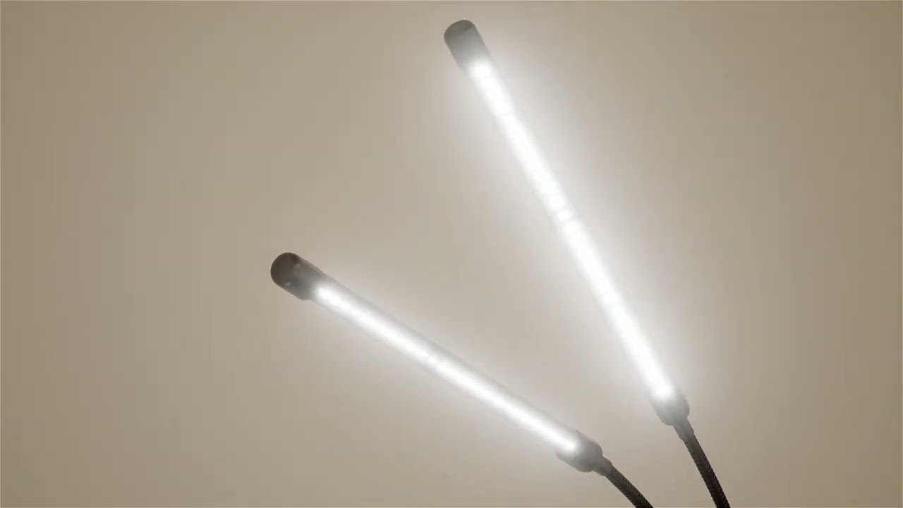 GooingTop LED Grow Light,6000K Full Spectrum Clip Plant Growing Lamp with White Red LEDs