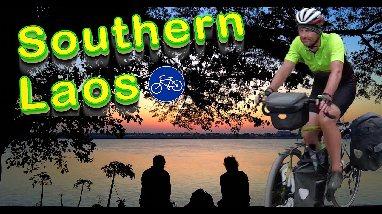 Cycling Southern Laos - Bicycle Touring in Southern Laos EP2 🇱🇦