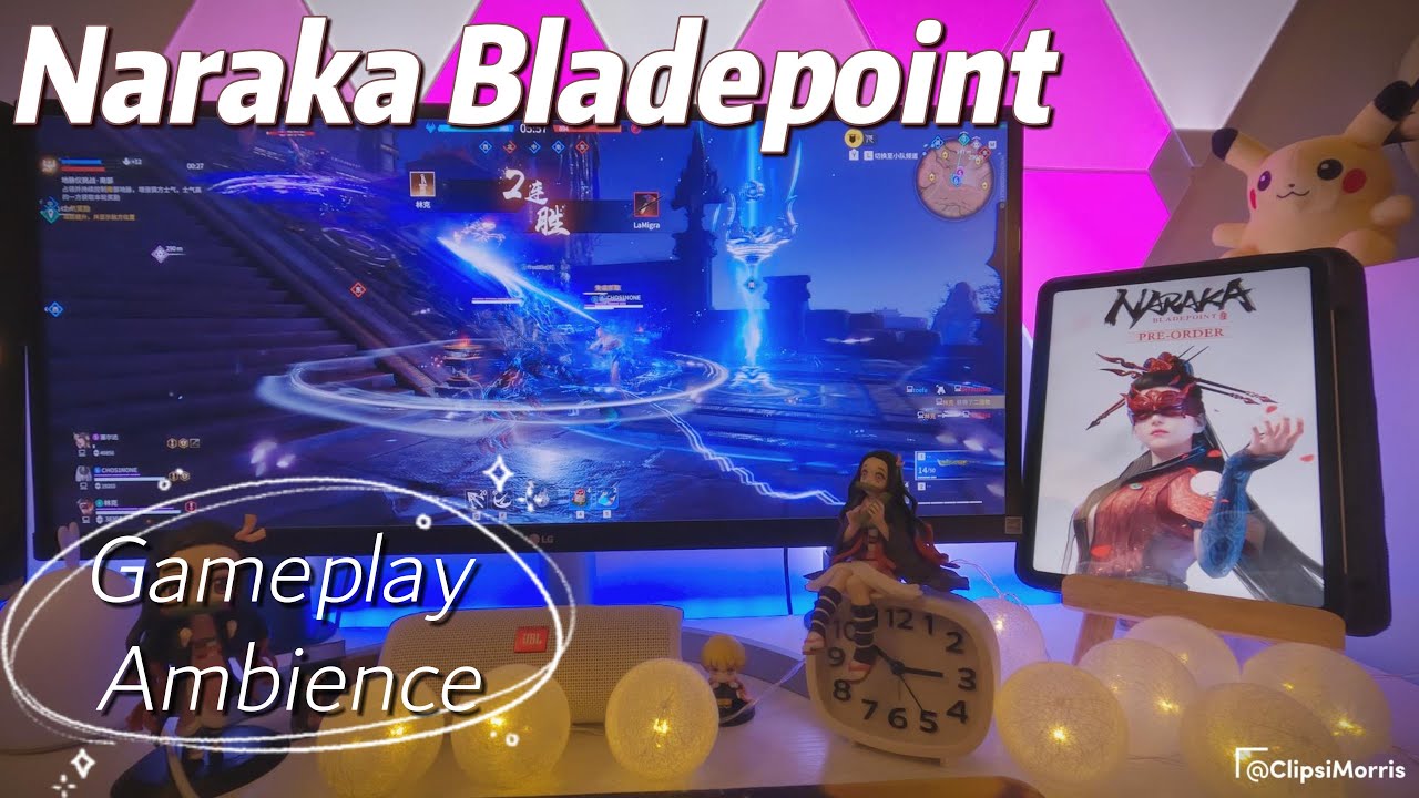 Lofi Play - Naraka Bladepoint. 30 Minutes of Gameplay. With Lofi Music. Gameplay Ambience.