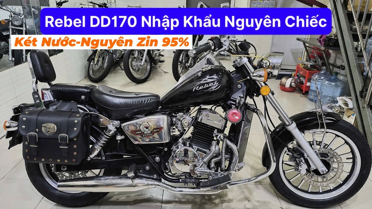 Rebel DD170 nguyên zin két nước ,nhập khẩu nguyên chiếc nguyên zin 95% tại Lâm motor
