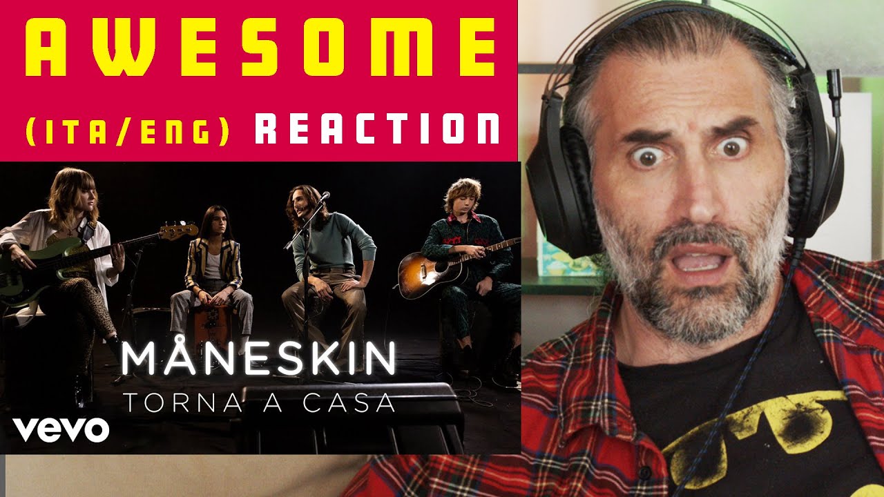 Måneskin - Torna a casa - Live Performance |Reaction (Ita/eng)