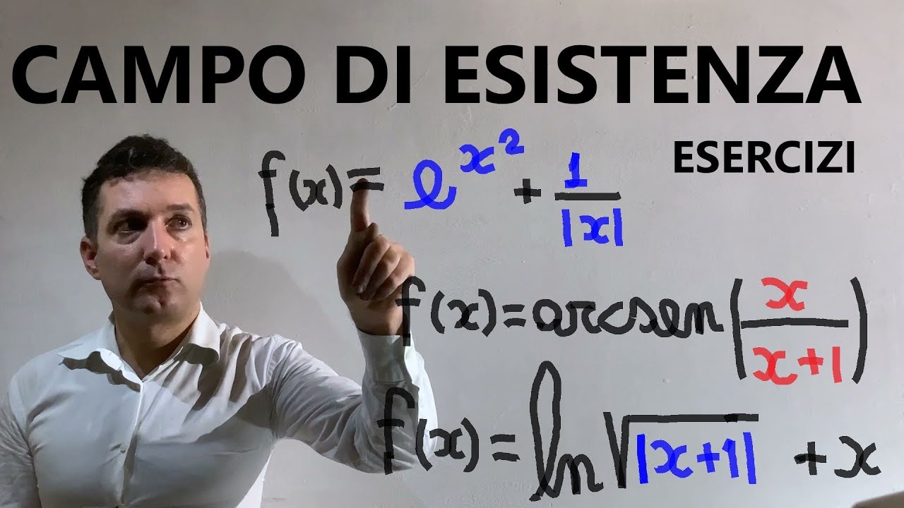 Dominio di una funzione ad una variabile . Come determinare l'insieme di definizione .Esercizi