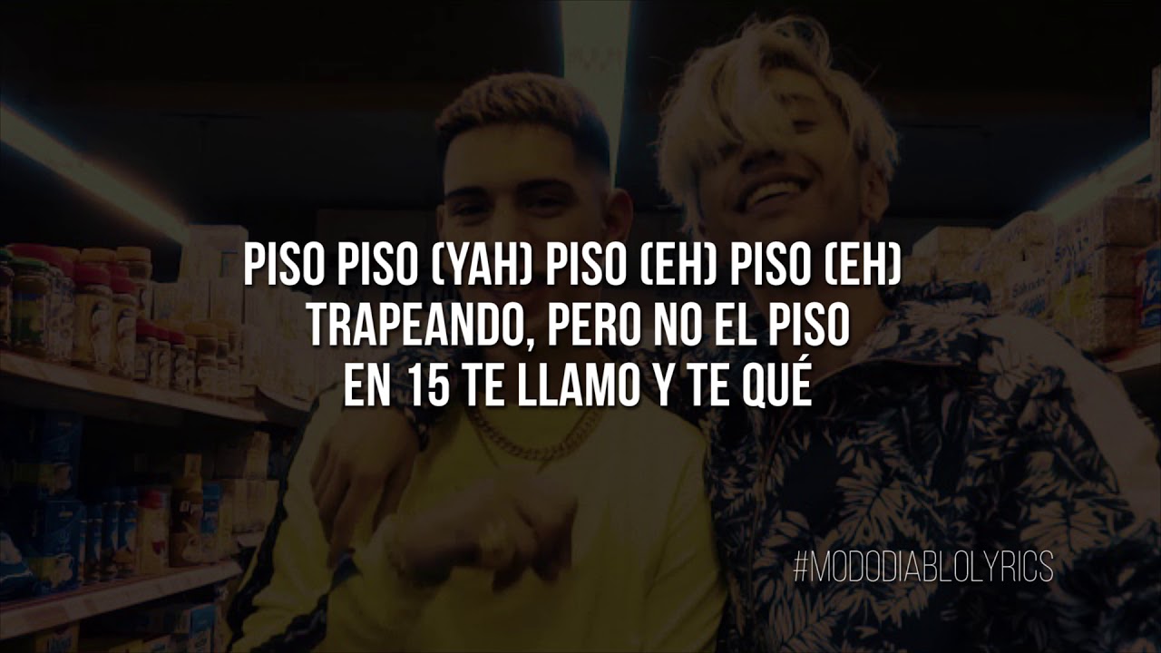 Bhavi ft. Ecko - Piso // ( LETRA // LYRICS ) // Sin errores