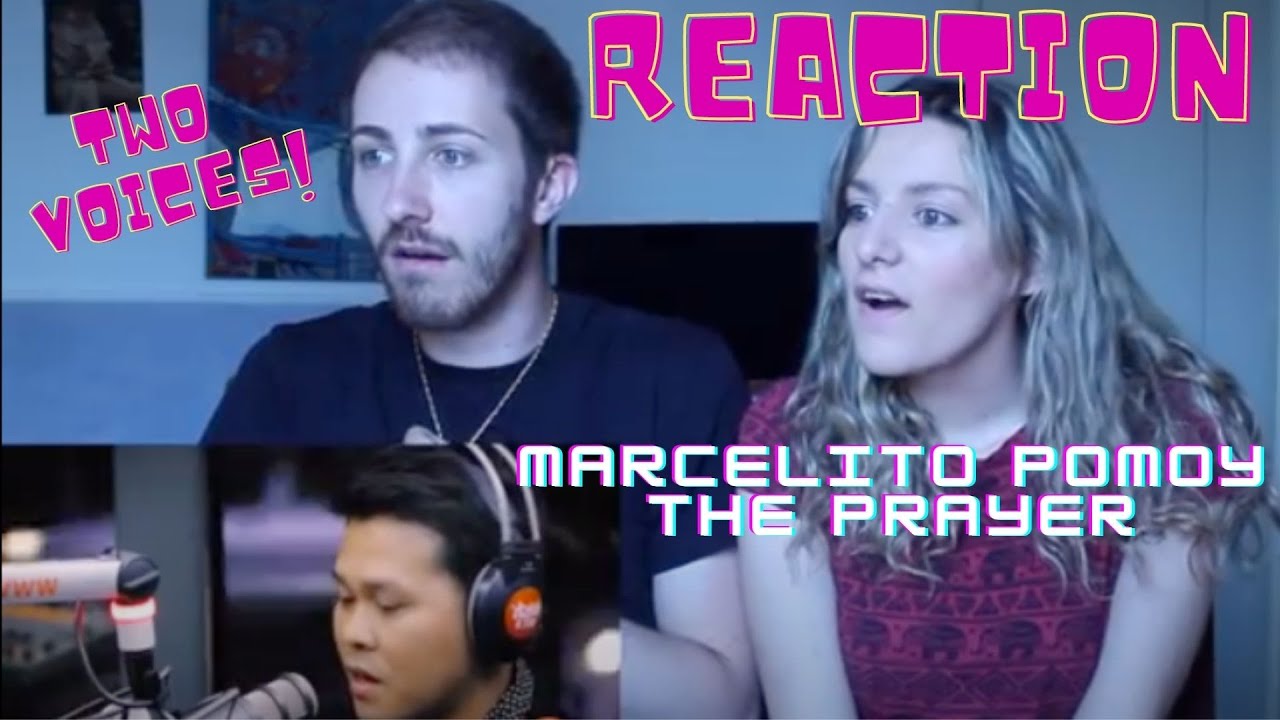 ITALIANS REACT TO MARCELITO POMOY - THE PRAYER / Ludovica Ledger Reacts