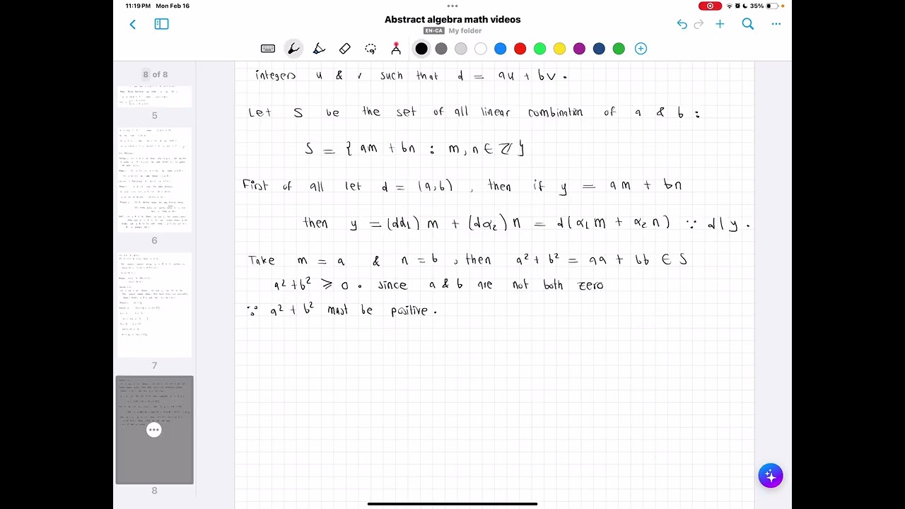 Abstract algebra 7(First Course)