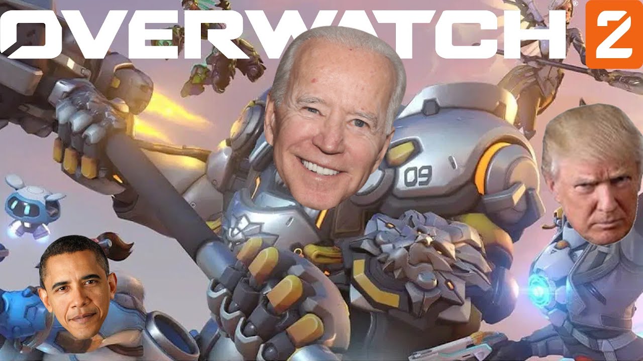 Дональд Трамп обнаруживает, что он фанат Мерси в Overwatch 2.