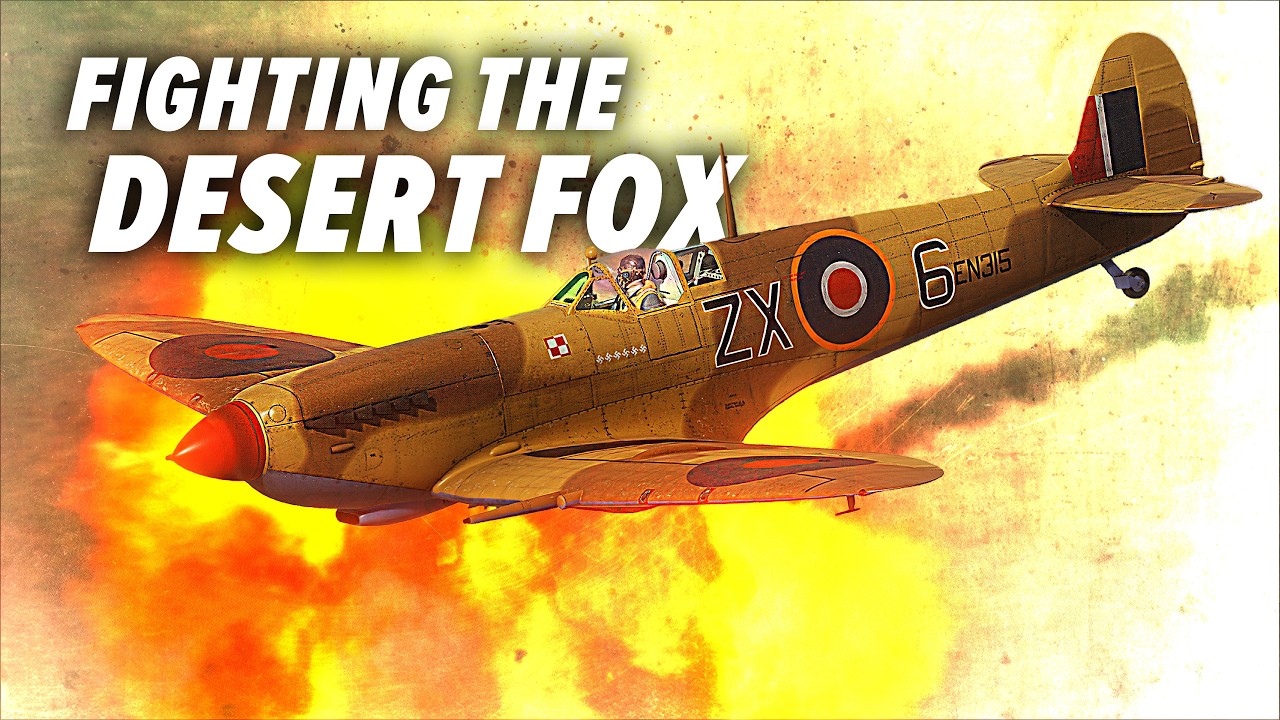 RAF Spitfire In The Middle East Theater During WW2  | DCS World