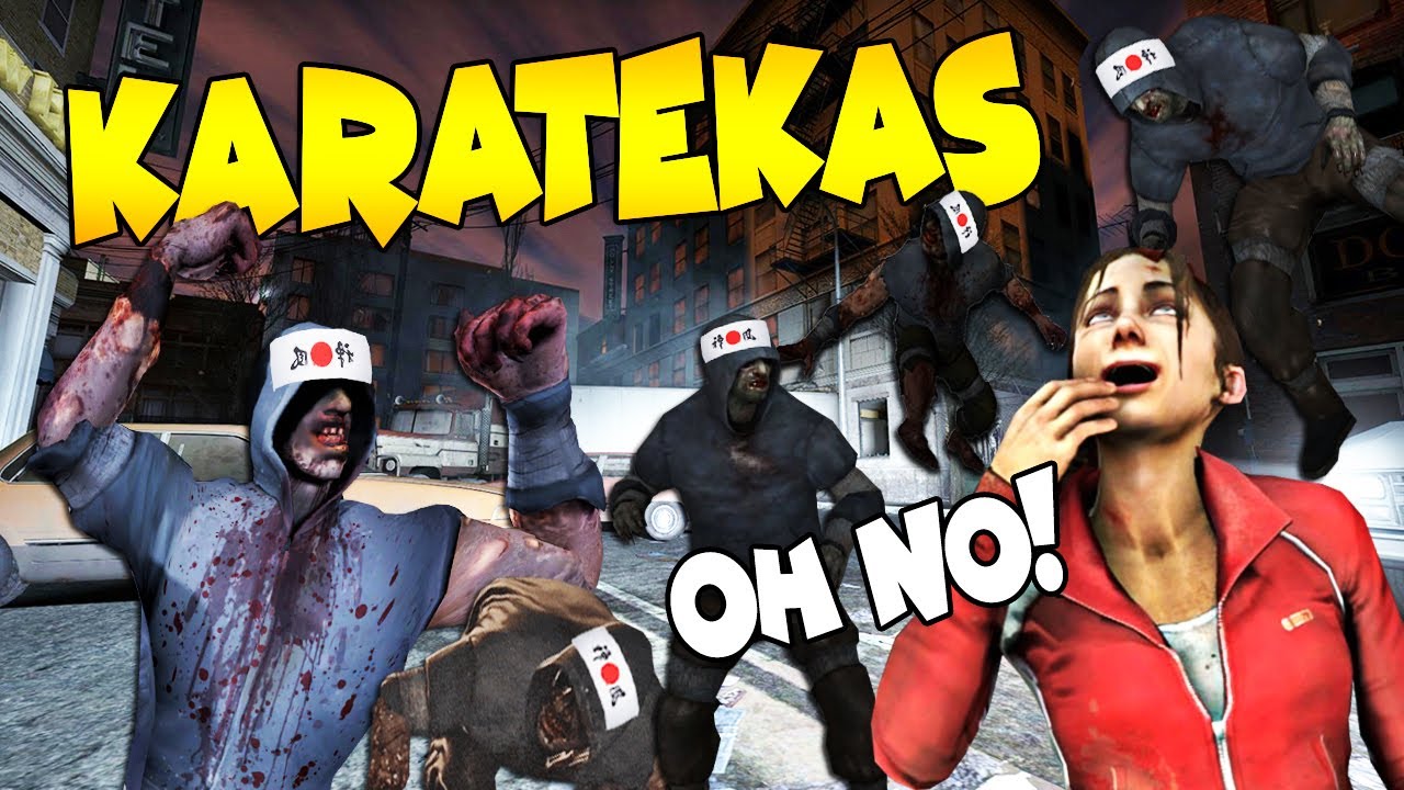 Hunters Karatekas - Left 4 Dead 2 Retos
