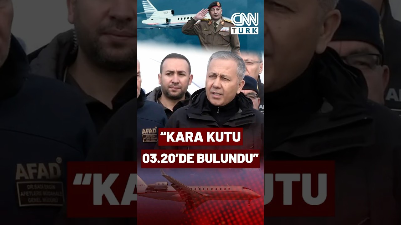 Libya Heyetinin U&ccedil;ağı Nasıl D&uuml;şt&uuml;? Ali Yerlikaya'dan A&ccedil;ıklamalar...