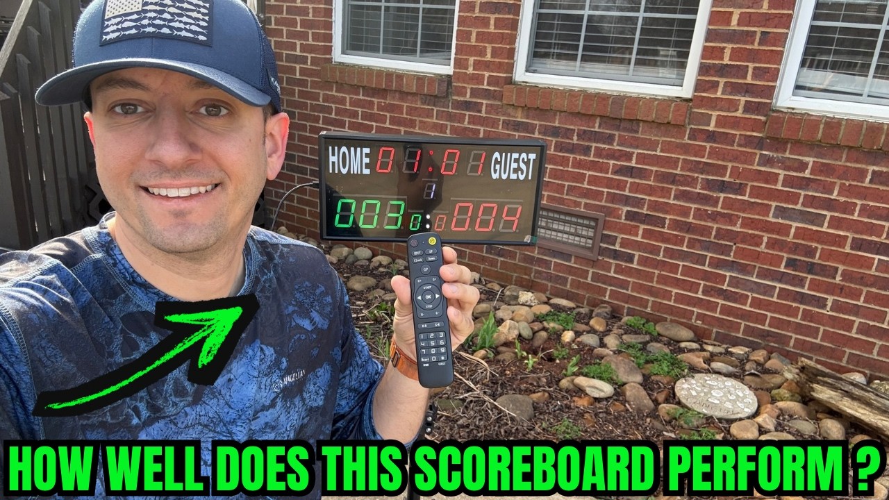 Electronic Scoreboard For Pickleball & Basketball | Digital Score Keeper for Sports with Remote