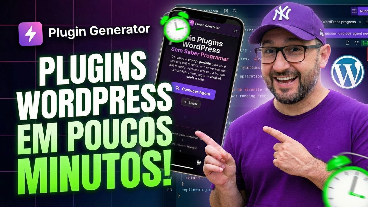 Essa IA Gera Prompts para cria&ccedil;&atilde;o de Plugins para WordPress em Minutos