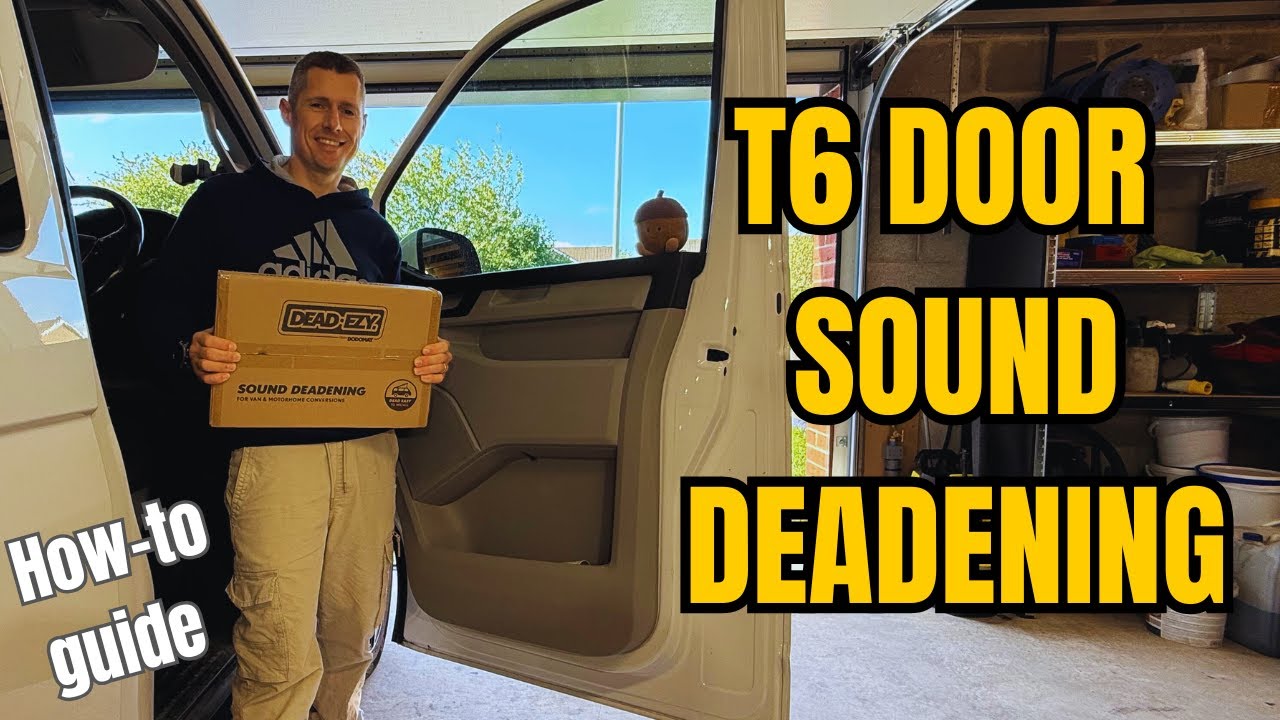 VW T6 Door Card Removal & Sound Deadening