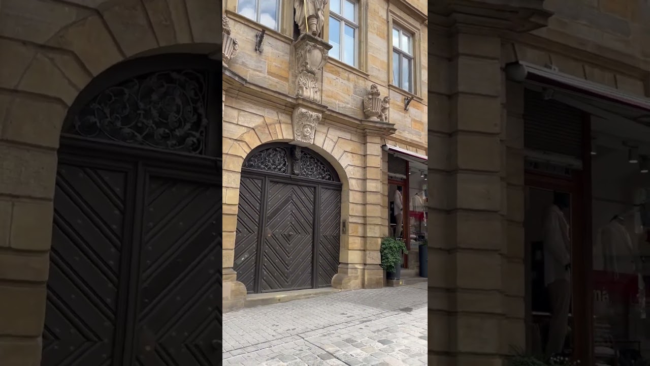 Medieval town of Bamberg in Germany 