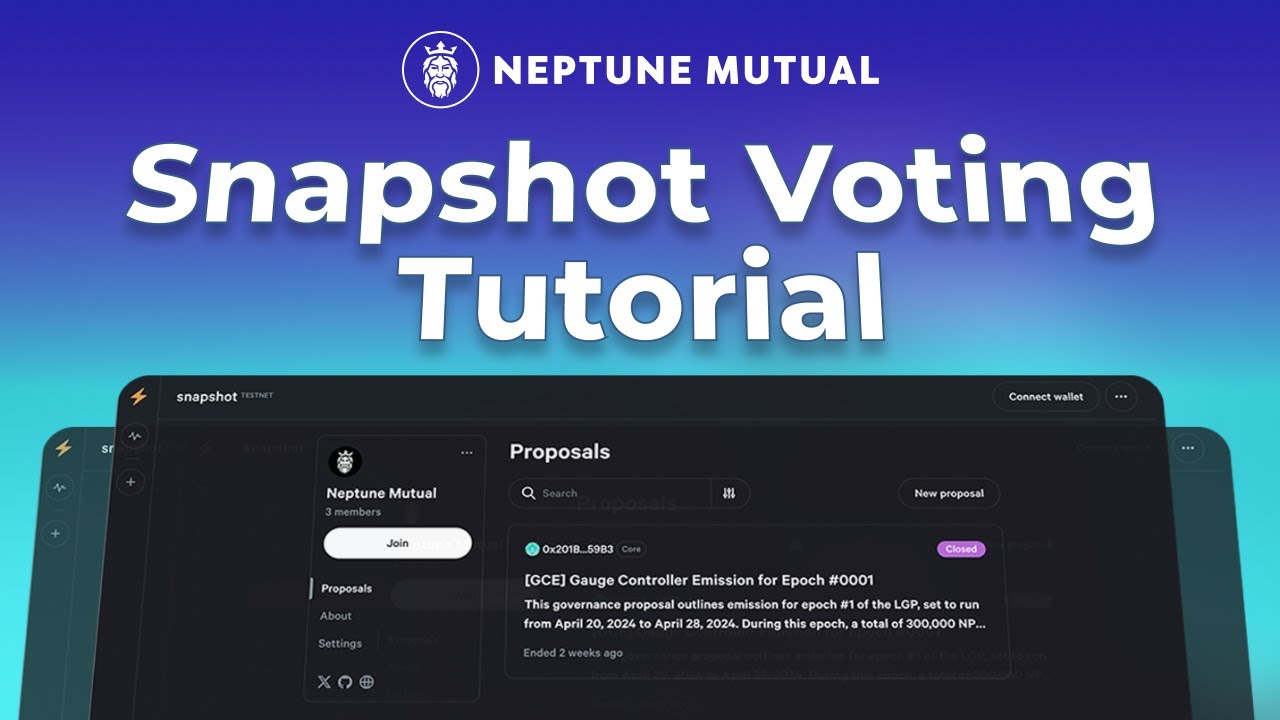Tutorial 5 ~ Navigating Snapshot Voting for veNPM and Liquidity Gauge