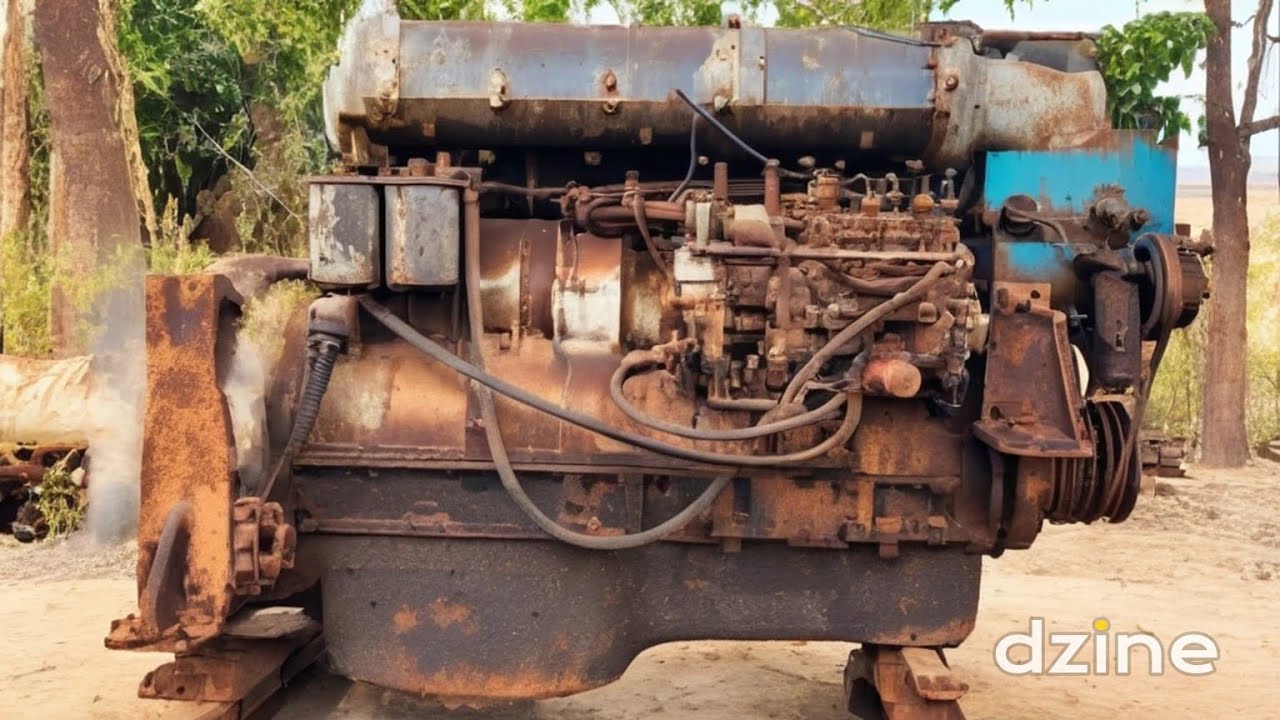 Weichai 6 Machines Are Severely Damaged – How to Overhaul Them Back to Like New!