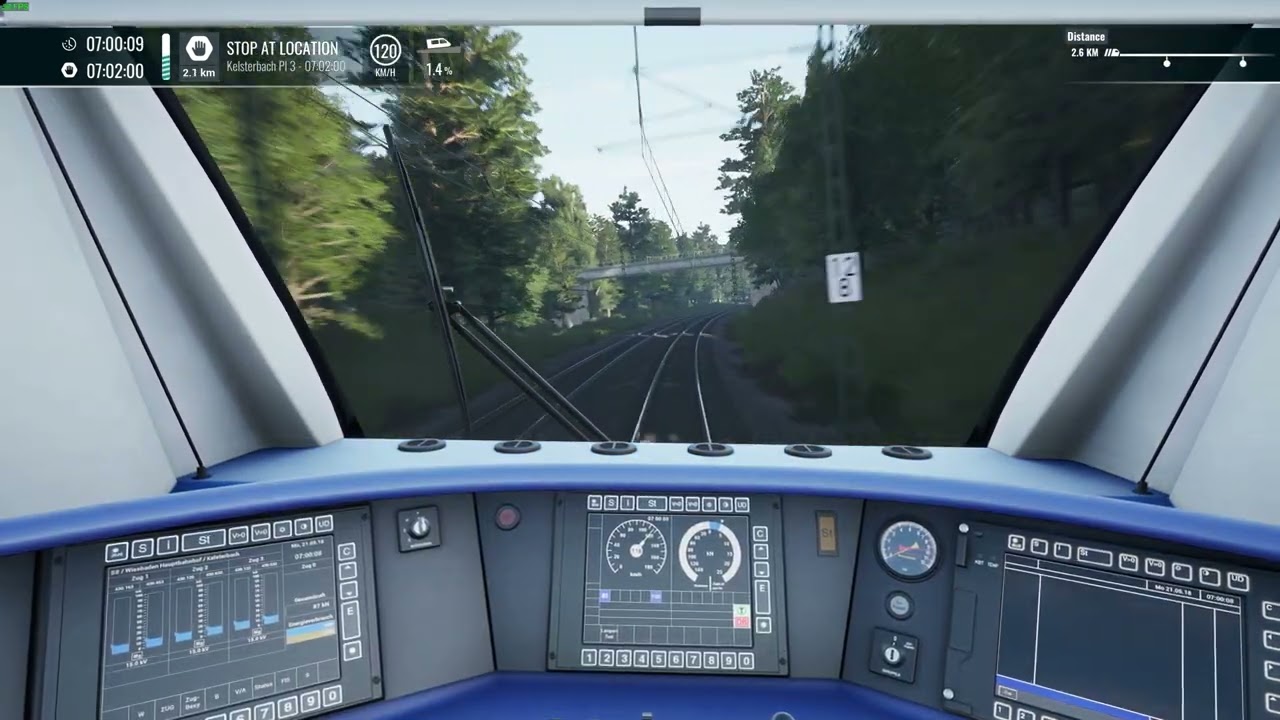 Train Sim World 5, Frankfurt S-bahn DLC.