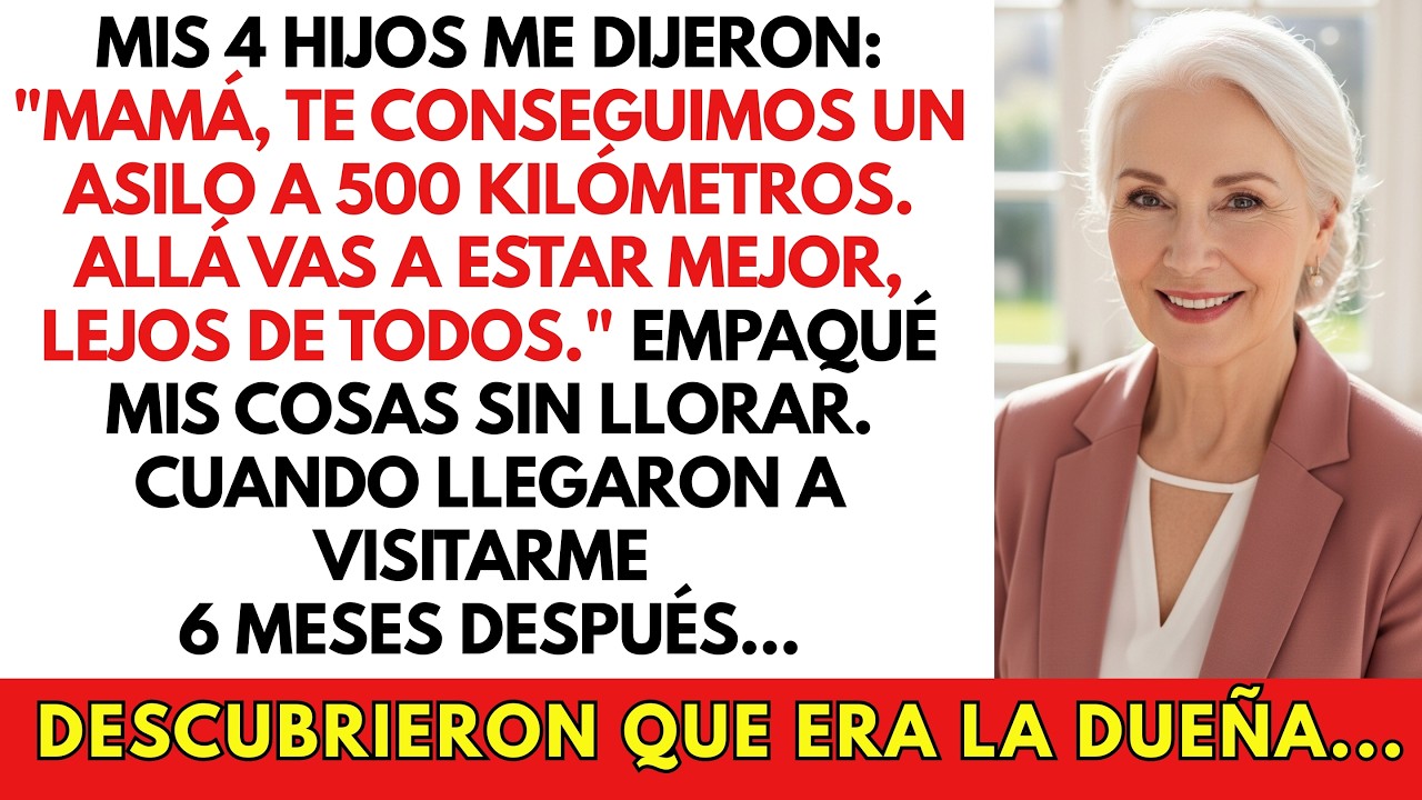 Mis Hijos Me Enviaron A Un Asilo A 500 Kilómetros: 