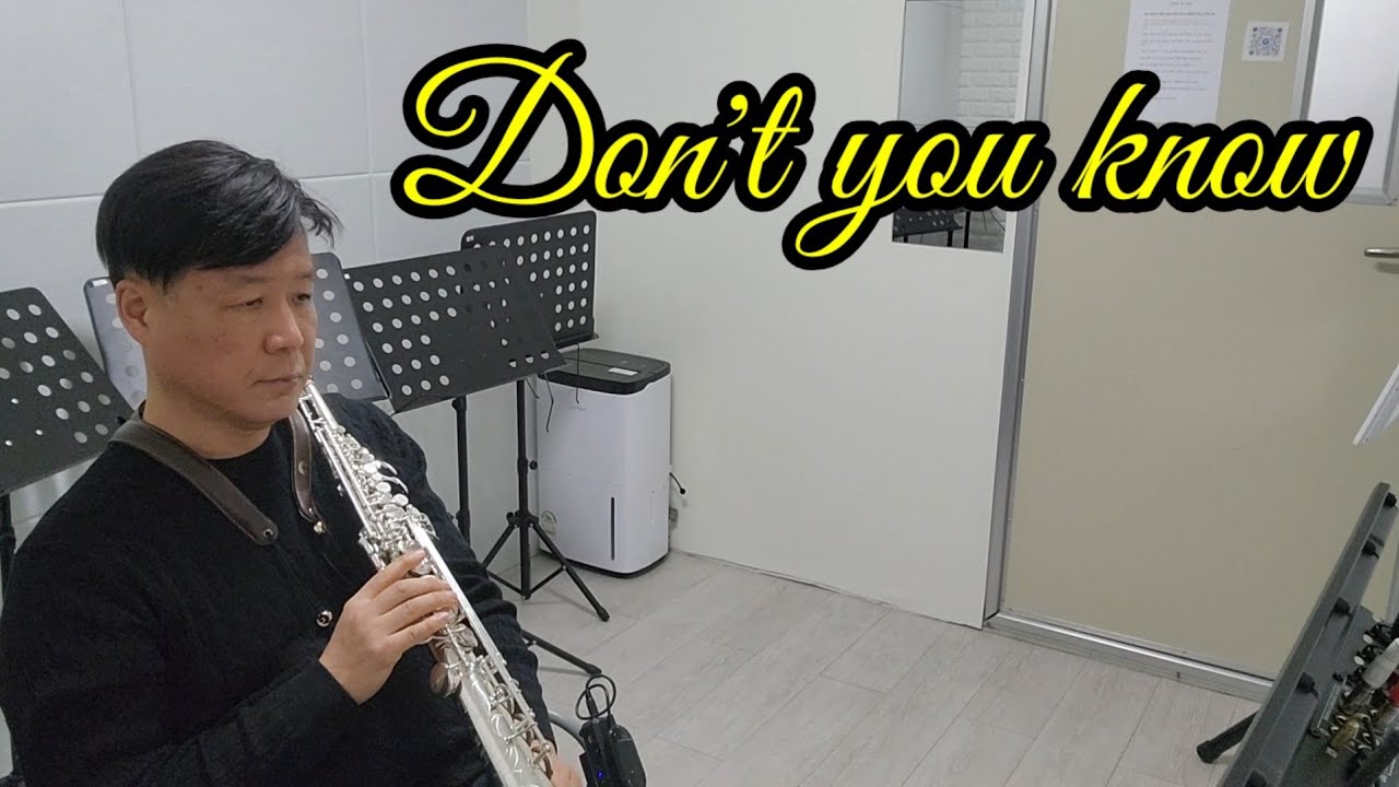 다비치 '모르시나요' 소프라노 🎷 색소폰 Cover 